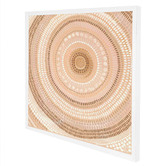 Belle Avenue Sand Bands Framed Wall Art