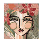 Belle Avenue Earthentic Emily Framed Canvas Wall Art