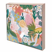 Belle Avenue Zale Garden Framed Canvas Wall Art