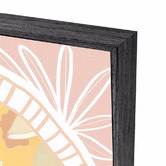 Belle Avenue Soft Benita Framed Canvas Wall Art