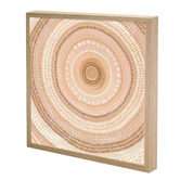 Belle Avenue Sand Bands Framed Wall Art