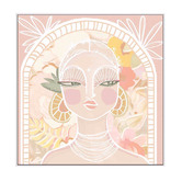 Belle Avenue Soft Benita Framed Canvas Wall Art