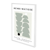 Belle Avenue Sage Decoupe Framed Wall Art