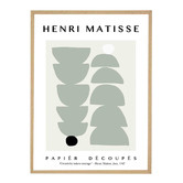 Belle Avenue Sage Decoupe Framed Wall Art
