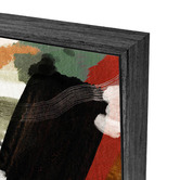 Belle Avenue Compass Abstract Framed Canvas Wall Art