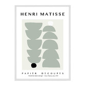 Belle Avenue Sage Decoupe Framed Wall Art