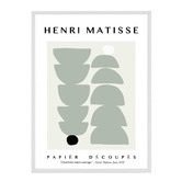 Belle Avenue Sage Decoupe Framed Wall Art