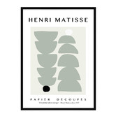 Belle Avenue Sage Decoupe Framed Wall Art