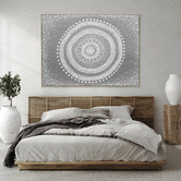 Belle Avenue Butuwang Mirriiyn Yurrung Framed Canvas Wall Art