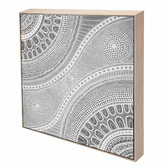 Belle Avenue Nayiri Bami Nyara Framed Canvas Wall Art
