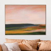 Belle Avenue Cyprian Landscape Framed Canvas Wall Art