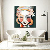Belle Avenue Lotti Framed Canvas Wall Art