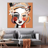 Belle Avenue Cotti Framed Canvas Wall Art