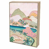 Belle Avenue Crystal Cove Canvas Wall Art