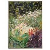 Belle Avenue Shrubs Canvas Wall Art