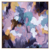 Belle Avenue Aventurine Canvas Wall Art