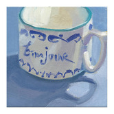 Belle Avenue Bonjour Canvas Wall Art