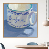 Belle Avenue Bonjour Canvas Wall Art