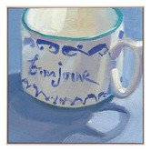 Belle Avenue Bonjour Canvas Wall Art