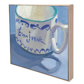 Belle Avenue Bonjour Canvas Wall Art