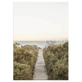 Belle Avenue Boardwalk Canvas Wall Art