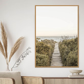 Belle Avenue Boardwalk Canvas Wall Art