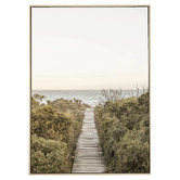 Belle Avenue Boardwalk Canvas Wall Art