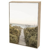 Belle Avenue Boardwalk Canvas Wall Art