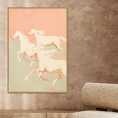 Belle Avenue Wild &amp; Free Canvas Wall Art