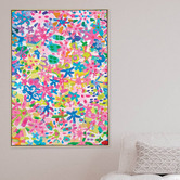Belle Avenue Garden Party Canvas Wall Art
