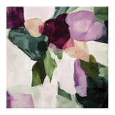 Belle Avenue Jade Abstract Canvas Wall Art