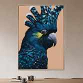 Belle Avenue Jewel Parakeet Canvas Wall Art