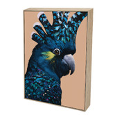 Belle Avenue Jewel Parakeet Canvas Wall Art
