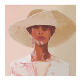 Belle Avenue Blush Southern Bell Canvas Wall Art