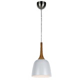 Bright Sea Lighting Kolem White Metal Pendant Light
