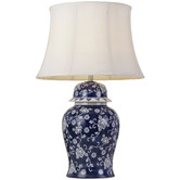 Bright Sea Lighting 68cm Iris Ceramic Table Lamp
