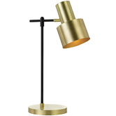 Bright Sea Lighting 50cm Gold Cizi Metal Desk Lamp