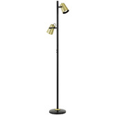 Bright Sea Lighting Deny 2 Light Metal Floor Lamp