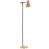 Bright Sea Lighting Gold Cizi Metal Floor Lamp