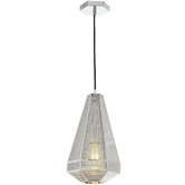 Bright Sea Lighting Tall Magnus Metal Pendant Light
