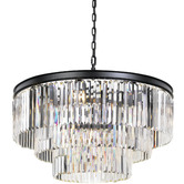 Bright Sea Lighting Klidny 16 Light Crystal Pendant