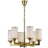 Bright Sea Lighting Ahern 6 Light Metal Chandelier