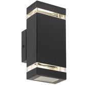 Bright Sea Lighting Ptak 2 Light Stainless Steel Wall Light