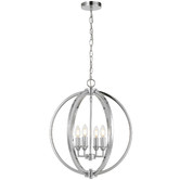 Bright Sea Lighting Mark 4 Light Metal Pendant