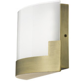 Bright Sea Lighting Mattan Small Frosted Glass Wall Sconce