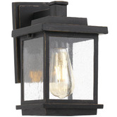 Bright Sea Lighting Black Sole Aluminium Wall Light