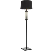 Bright Sea Lighting Dorcel Iron &amp; Glass Floor Lamp