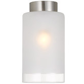 Bright Sea Lighting Fila Metal &amp; Glass Batten Fix Ceiling Light