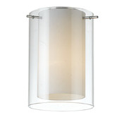 Bright Sea Lighting Arwen Glass DIY Batten Fix Ceiling Light
