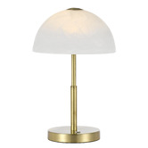 Bright Sea Lighting 40cm Marla Iron &amp; Glass Touch Table Lamps
